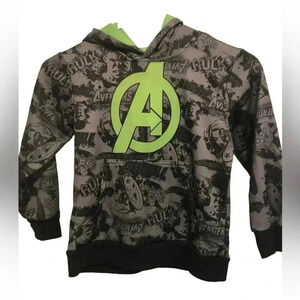 Marvel Avengers Boys Hoodie Jacket Size XS 4/5